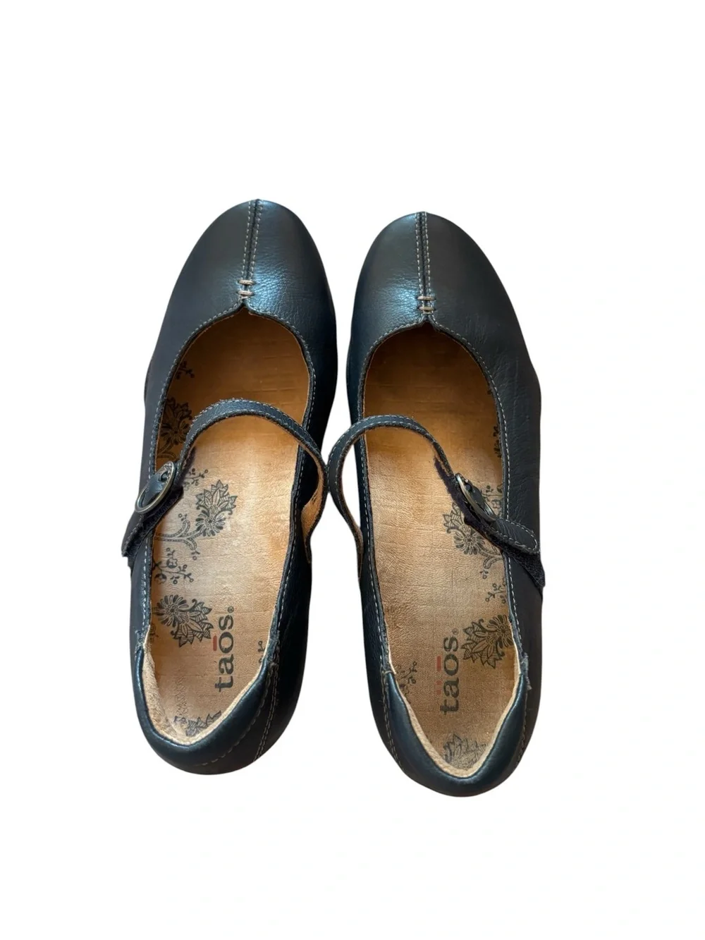 Taos Ta Dah Mary Jane shoes dark blue 7.5